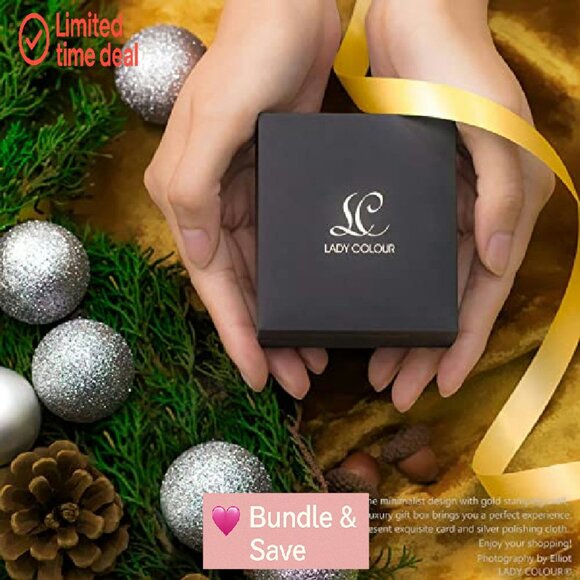 Sterling Silver Crystal Bracelet 7"+2" Extension, Gift Box, Women's Jewelry - Picture 6 of 8